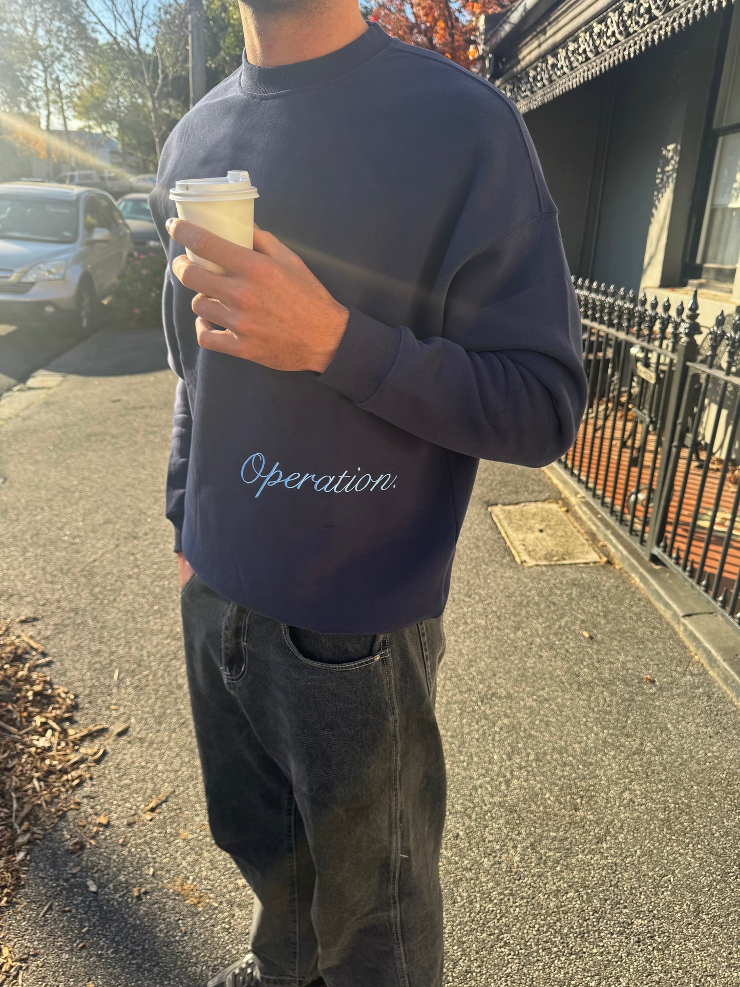 Coen Crewneck 2.0 Navy.
