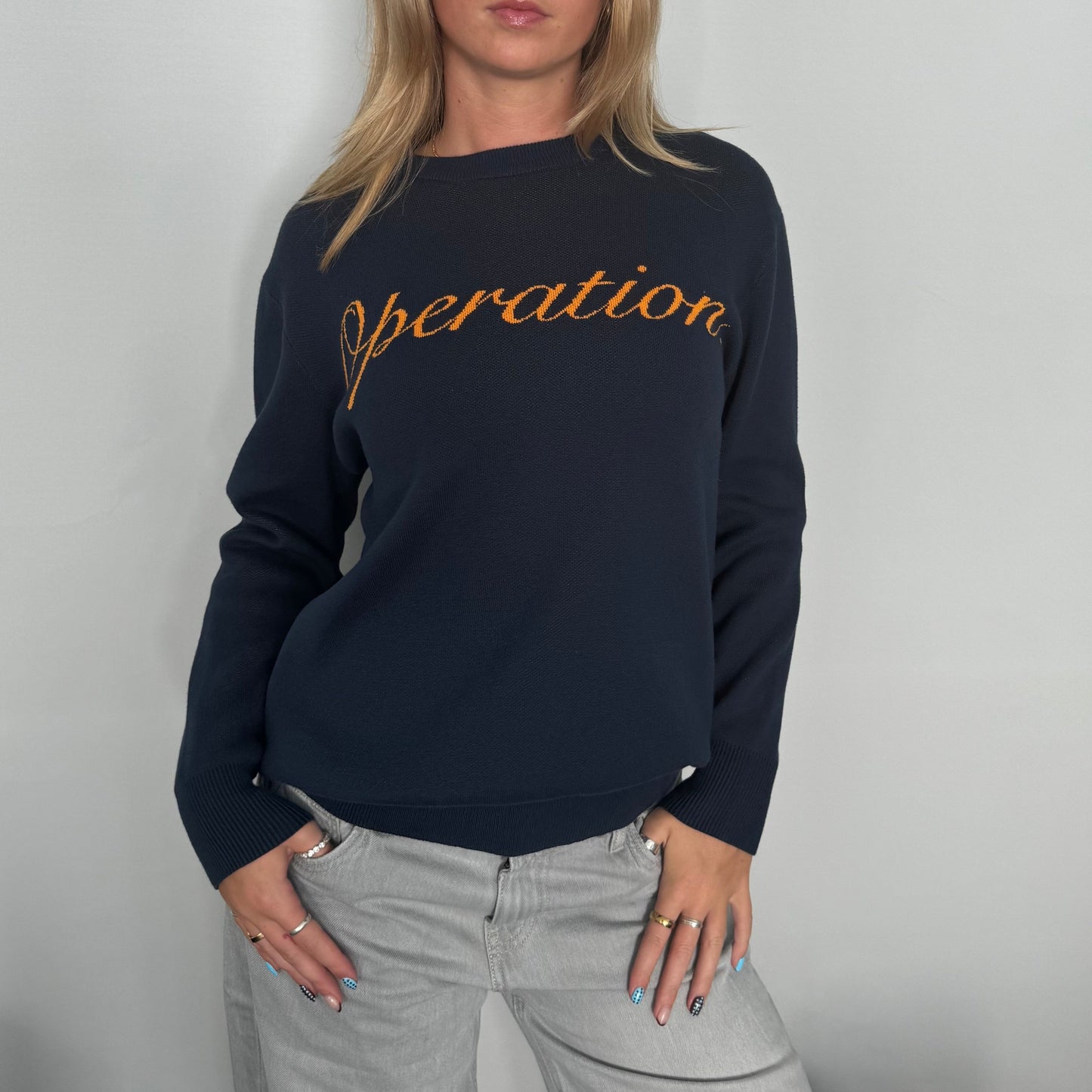 Clara Knit Navy.