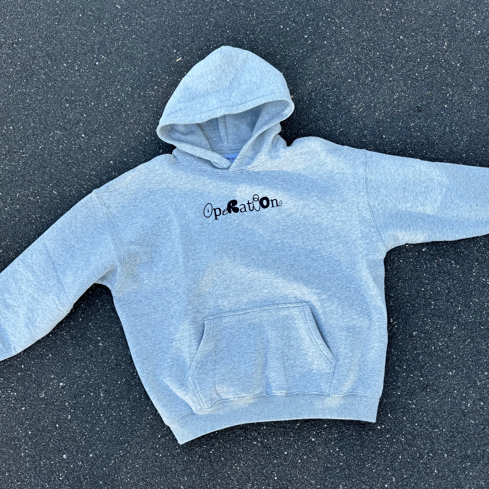 Ivy Hoodie Grey Marle.