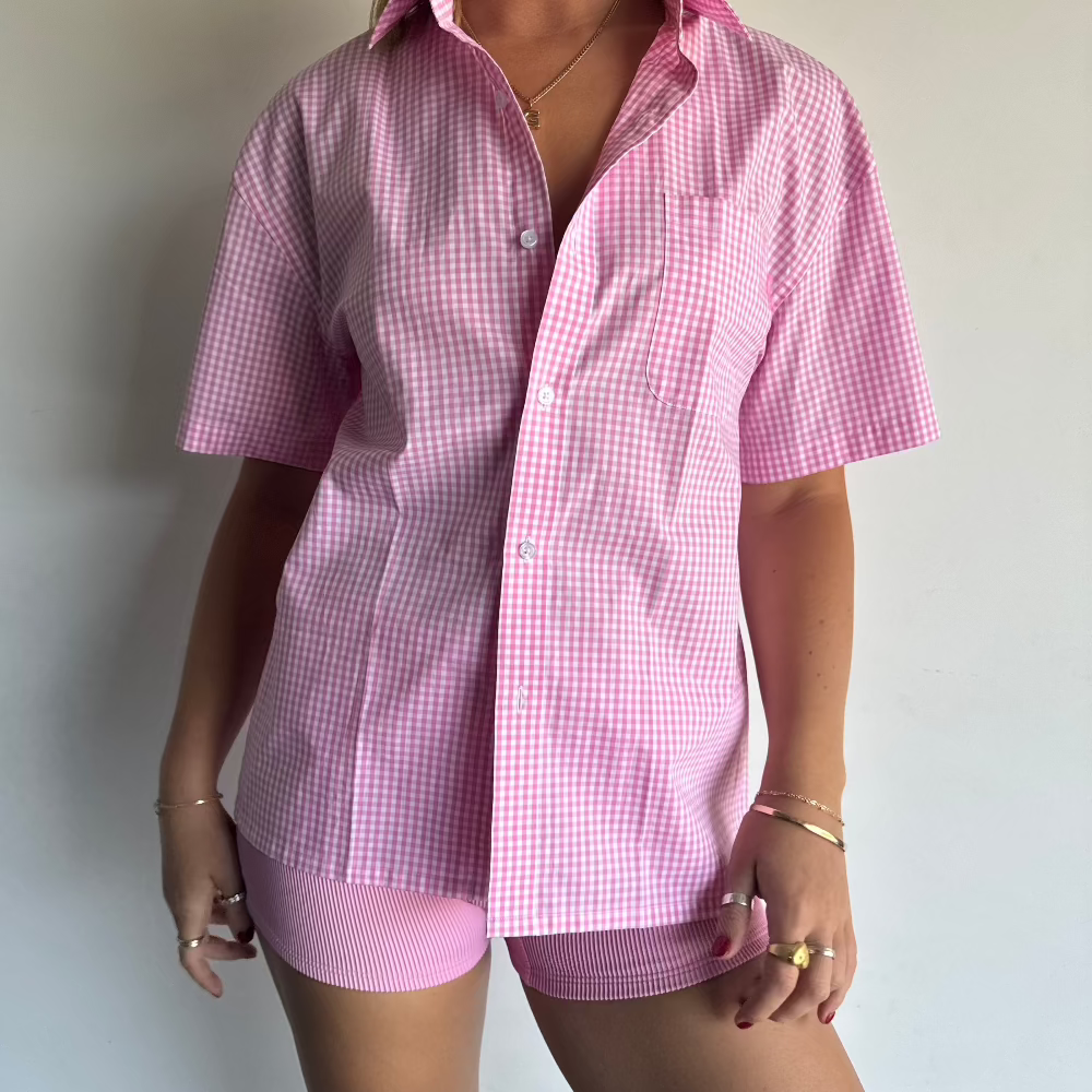 Saul Shirt Baby Pink.