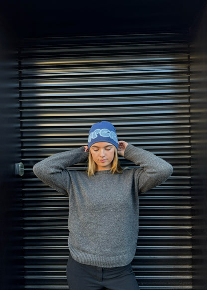 Staple Beanie Blue.