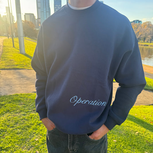 Coen Crewneck 2.0 Navy.