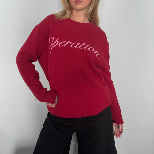 Clara Knit Red.