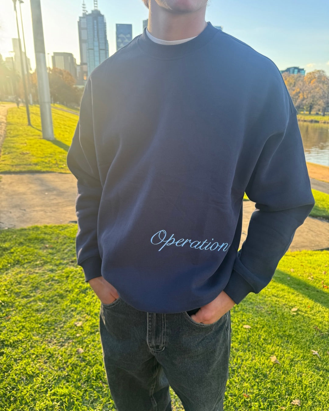 Coen Crewneck 2.0 Navy.