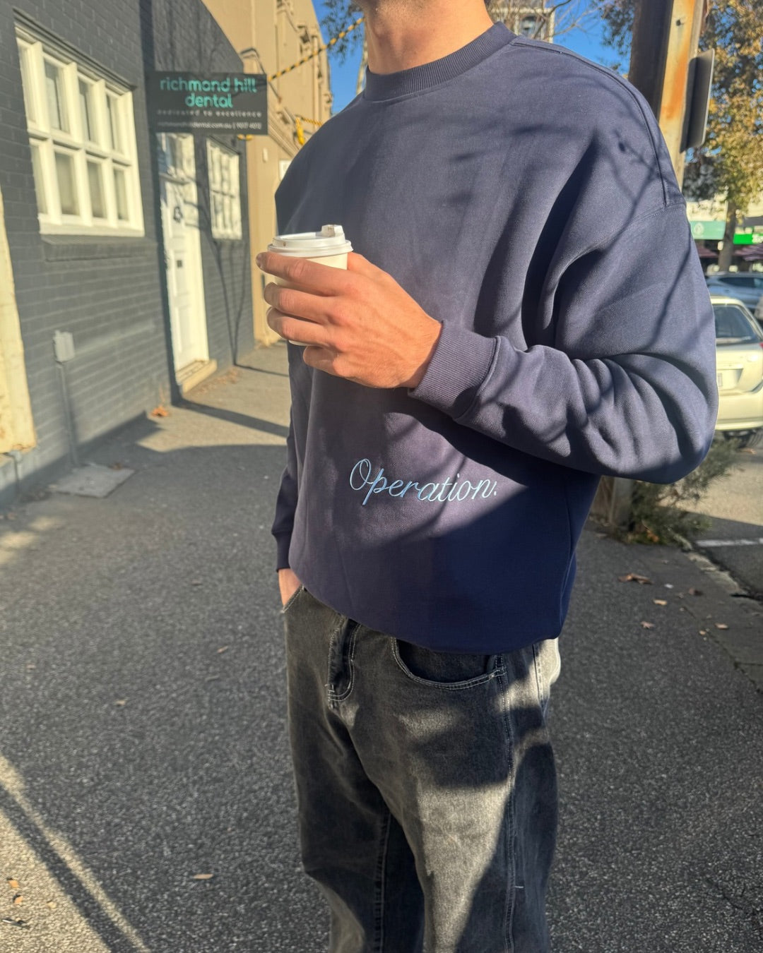 Coen Crewneck 2.0 Navy.