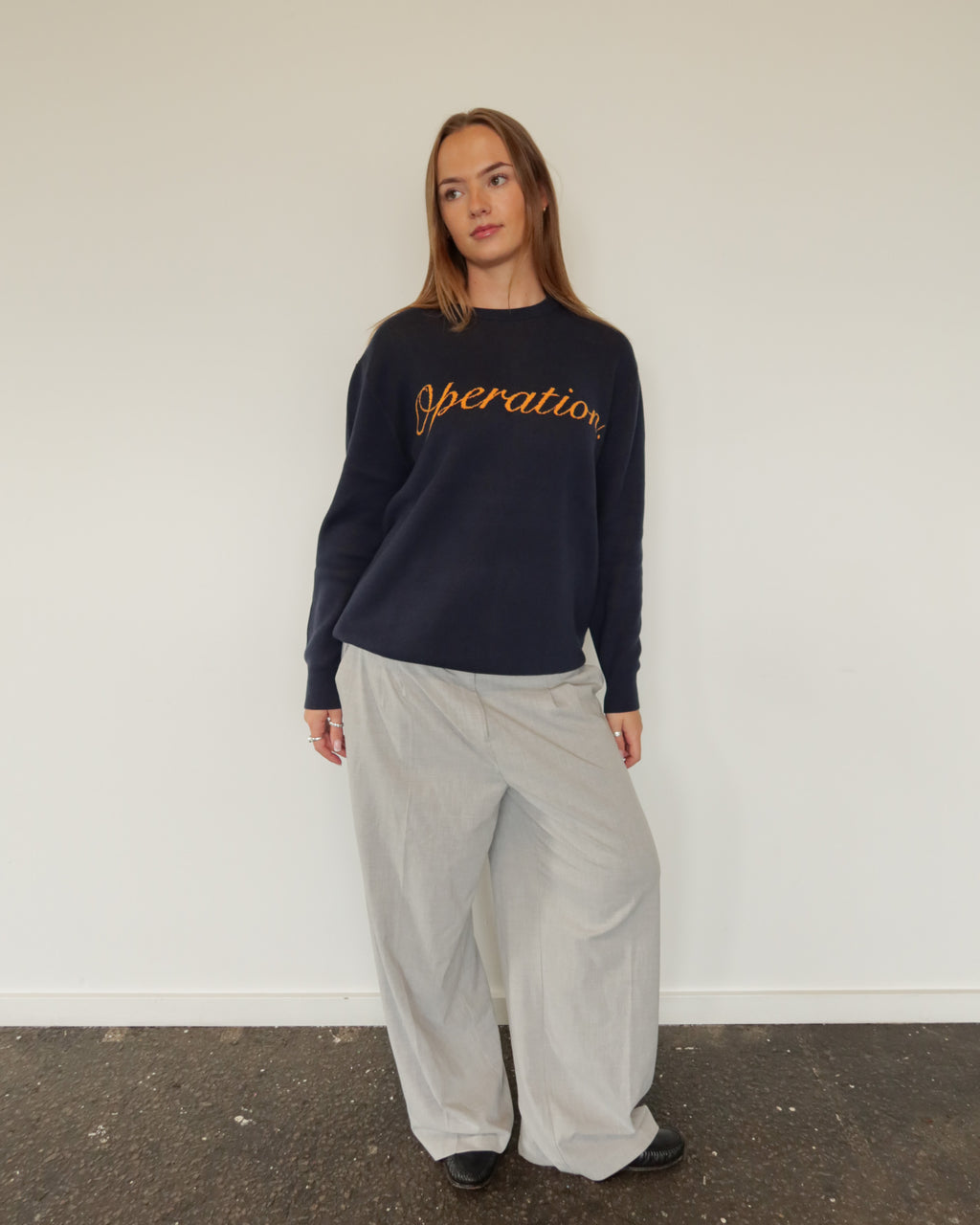 Clara Knit Navy.