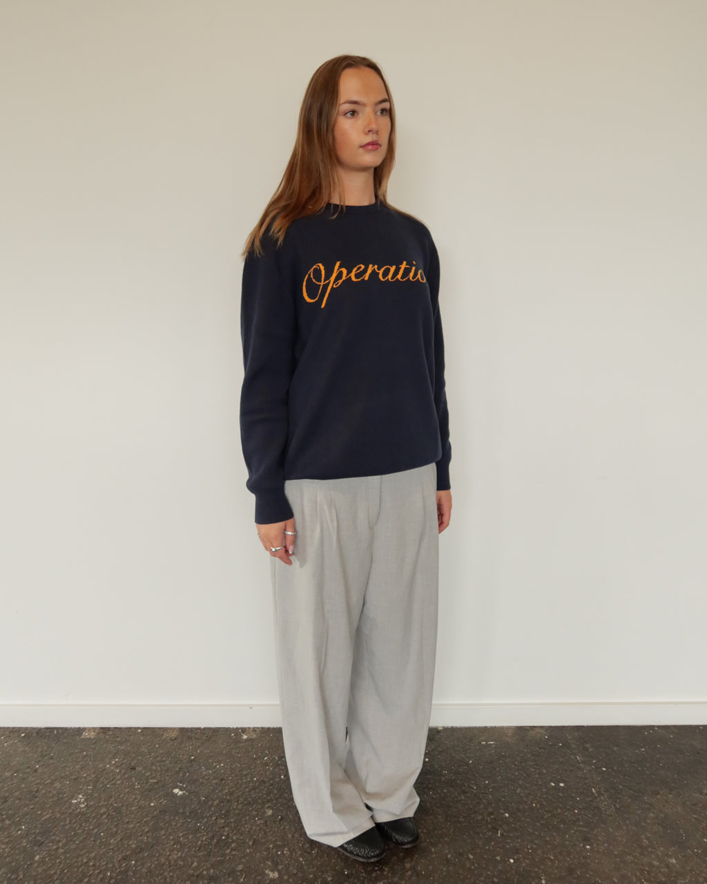 Clara Knit Navy.
