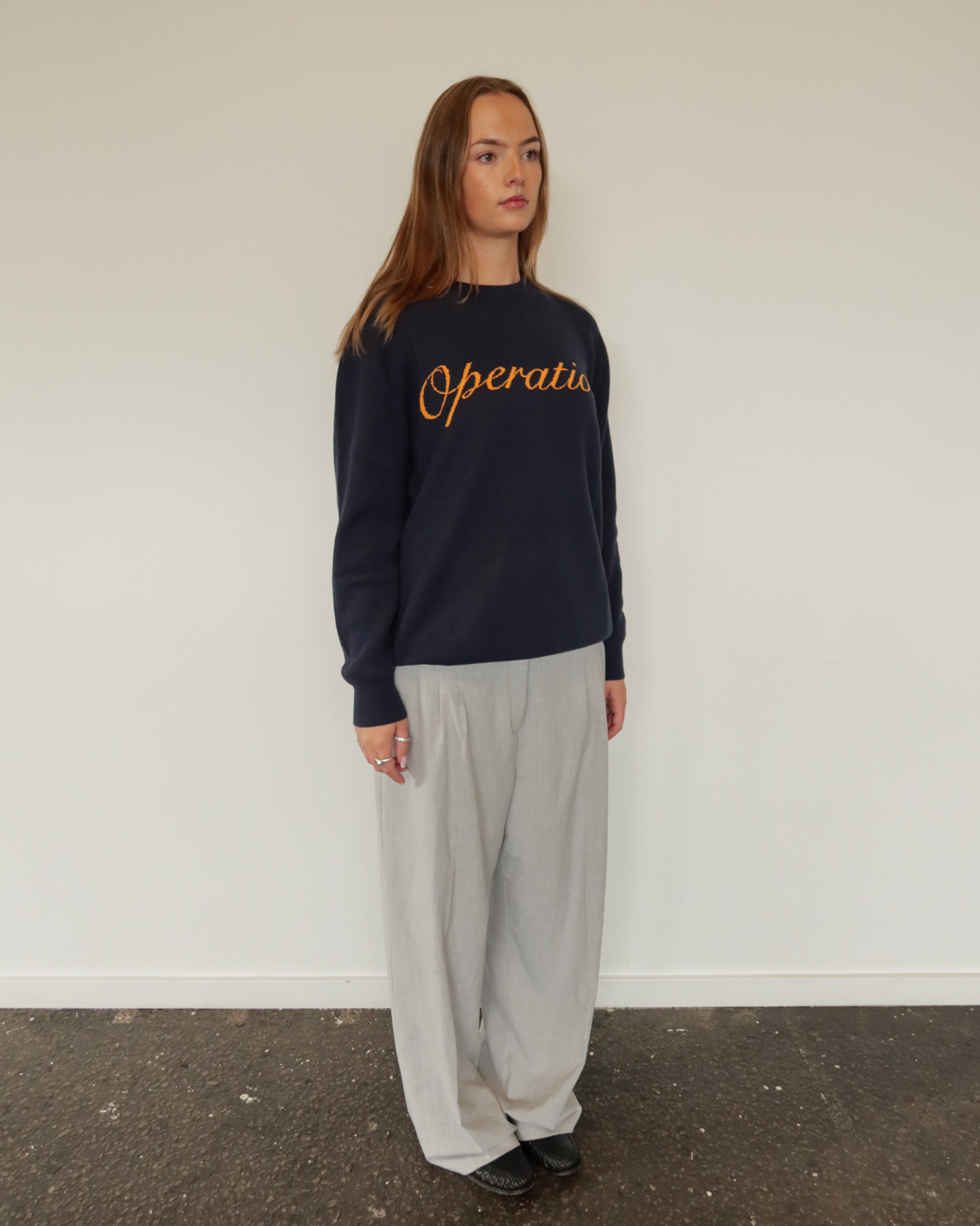 Clara Knit Navy.