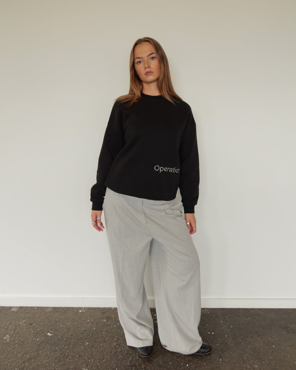 Coen Crewneck Black.