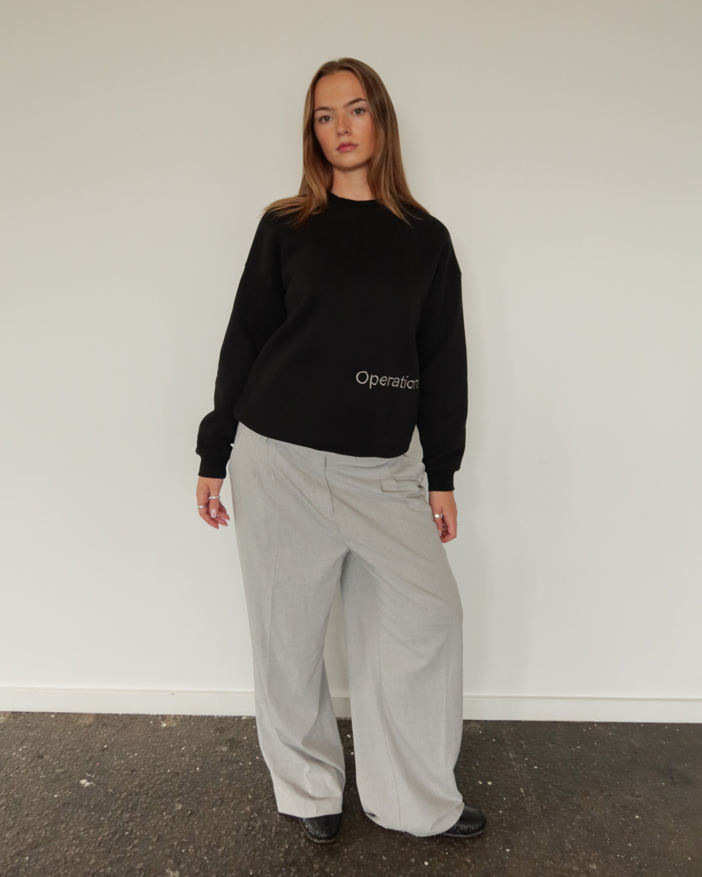 Coen Crewneck Black.