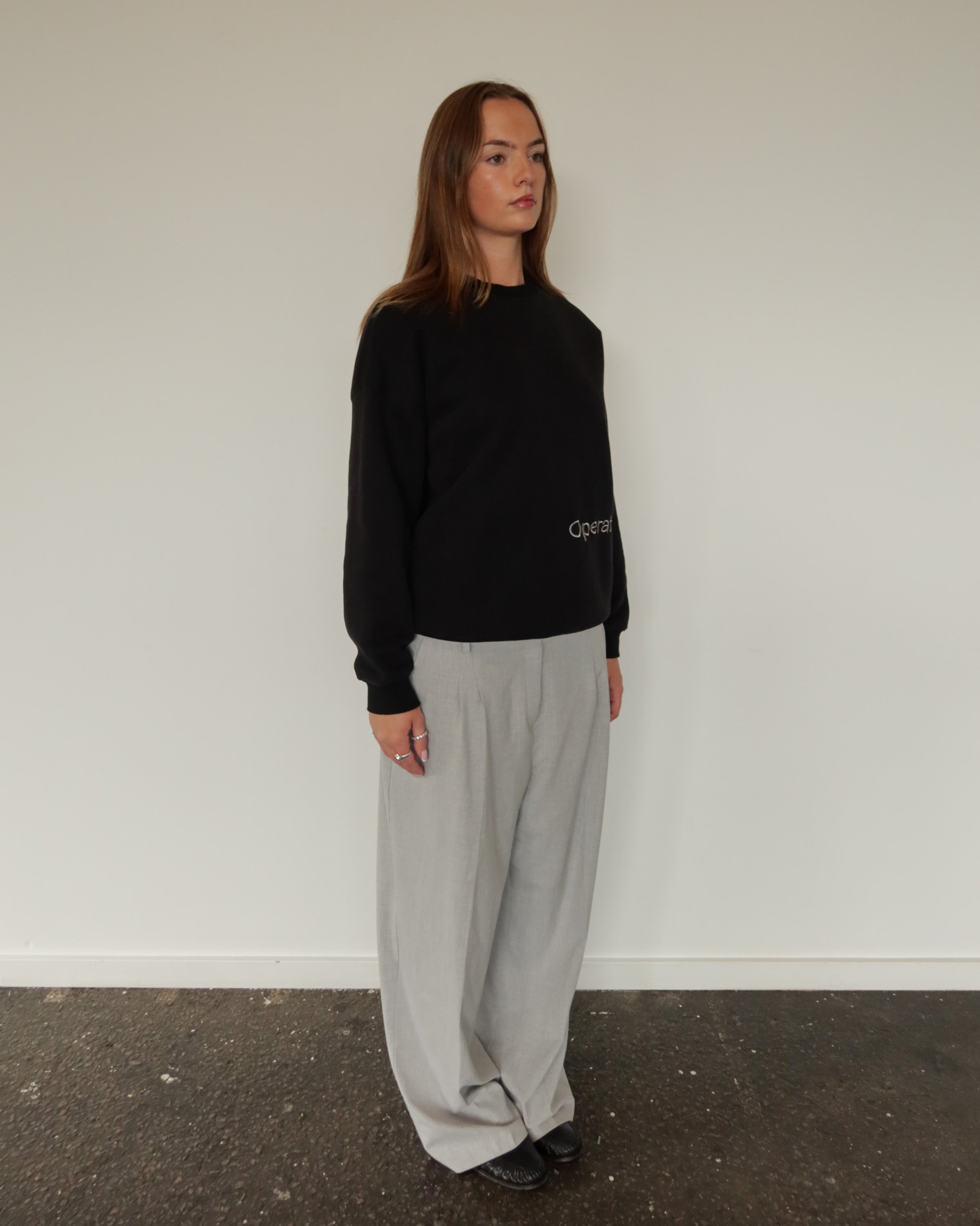 Coen Crewneck Black.
