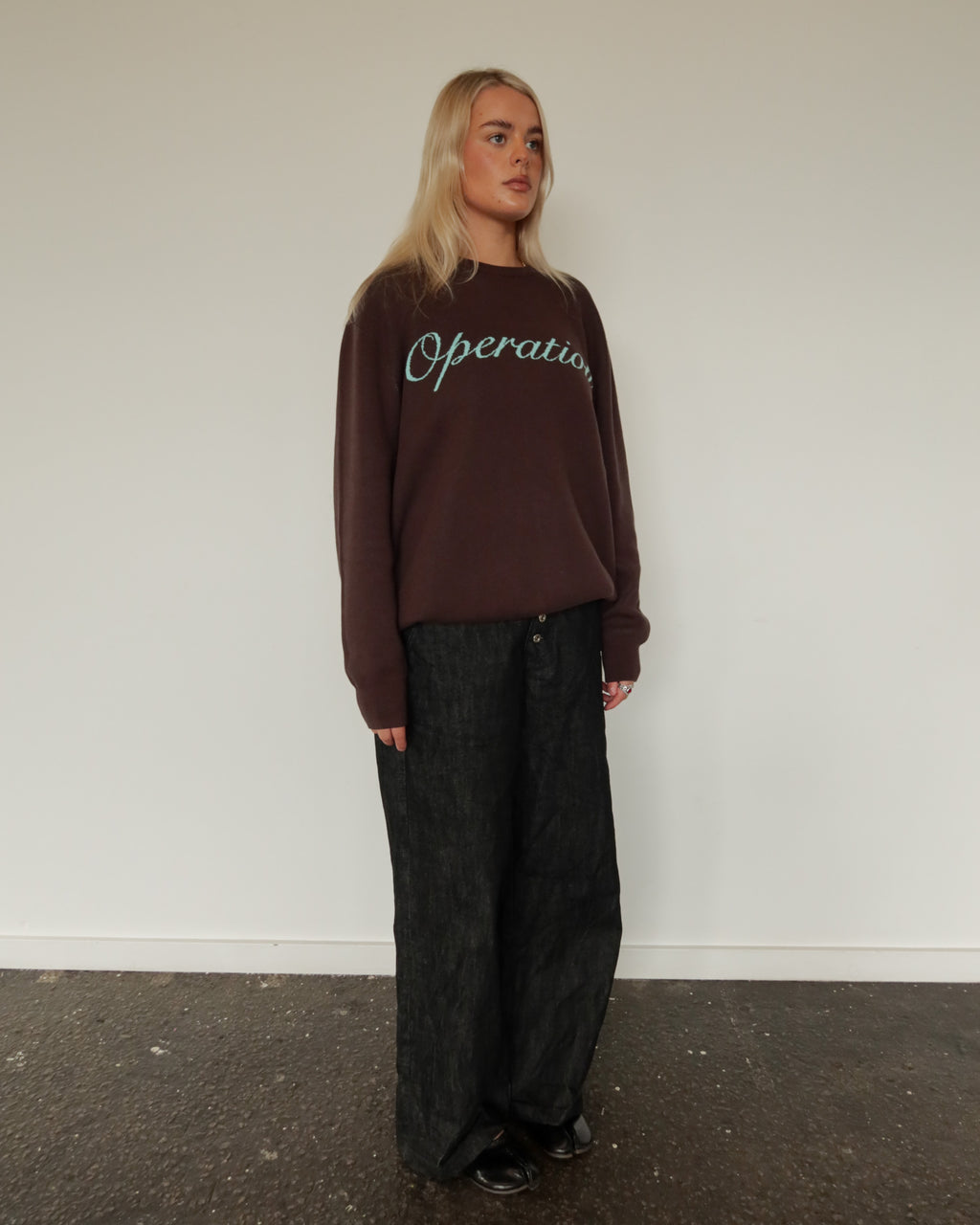 Clara Knit Brown.