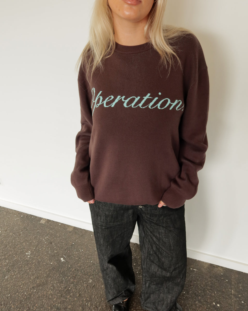 Clara Knit Brown.