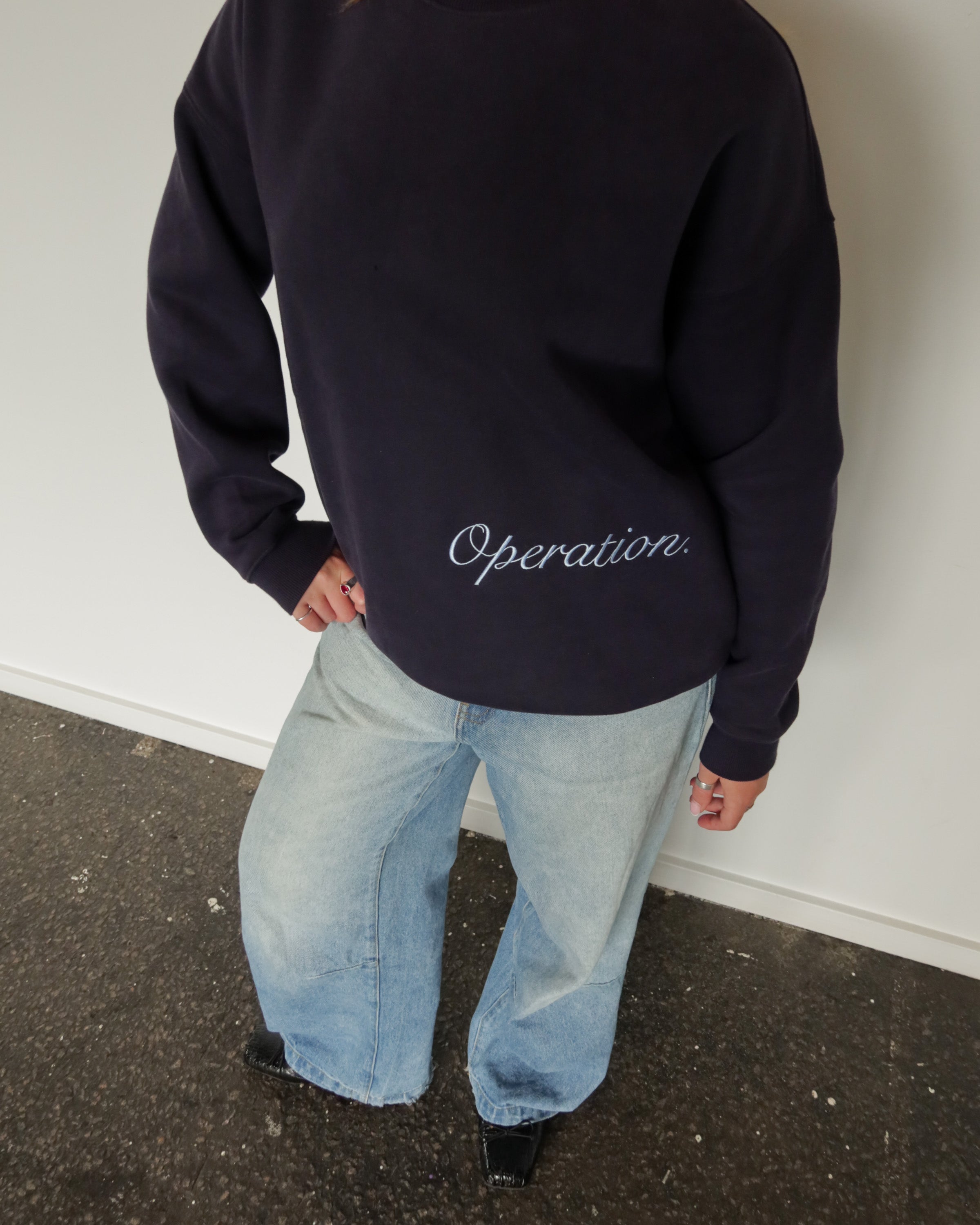 Coen Crewneck Navy.