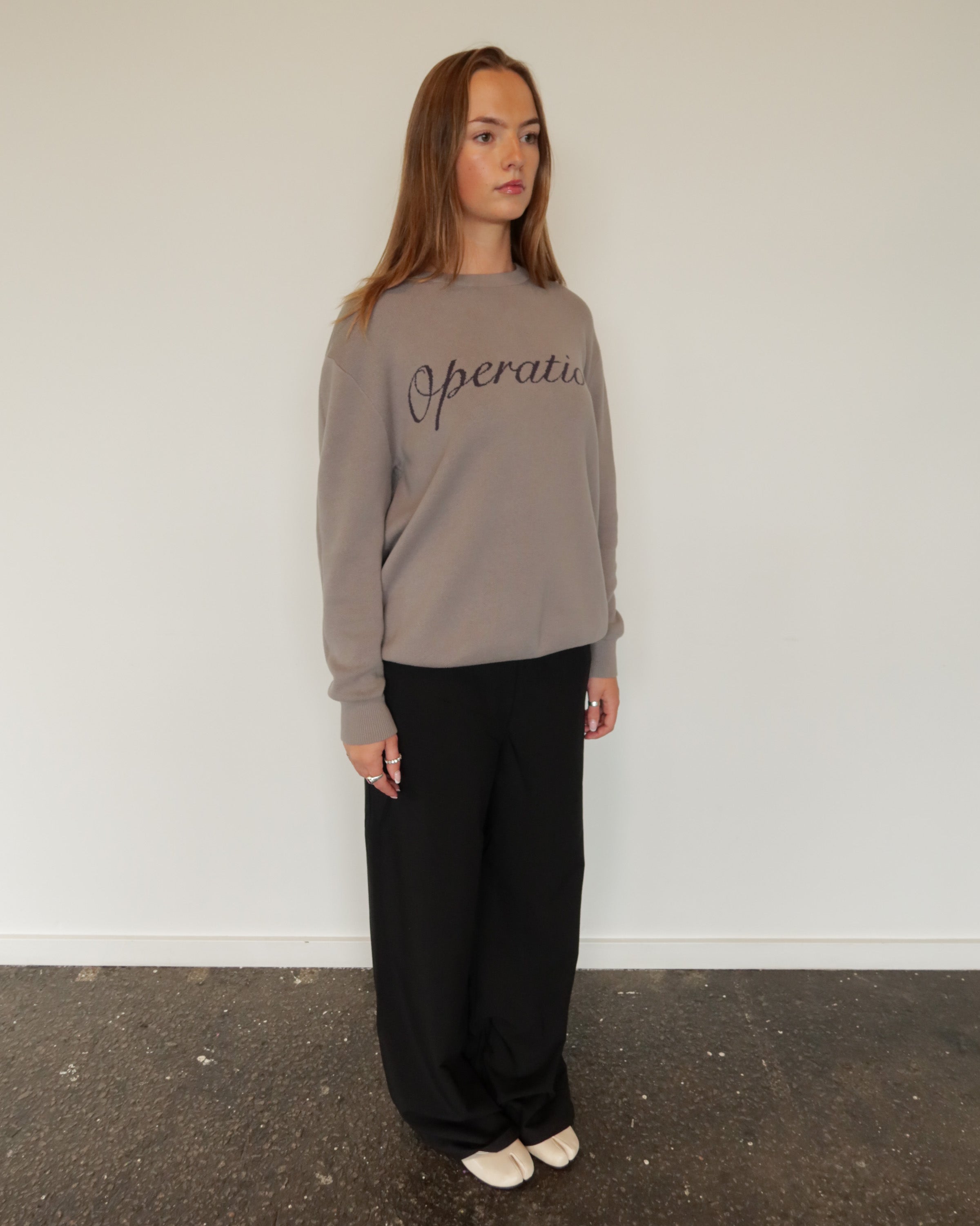 Clara Knit Grey.