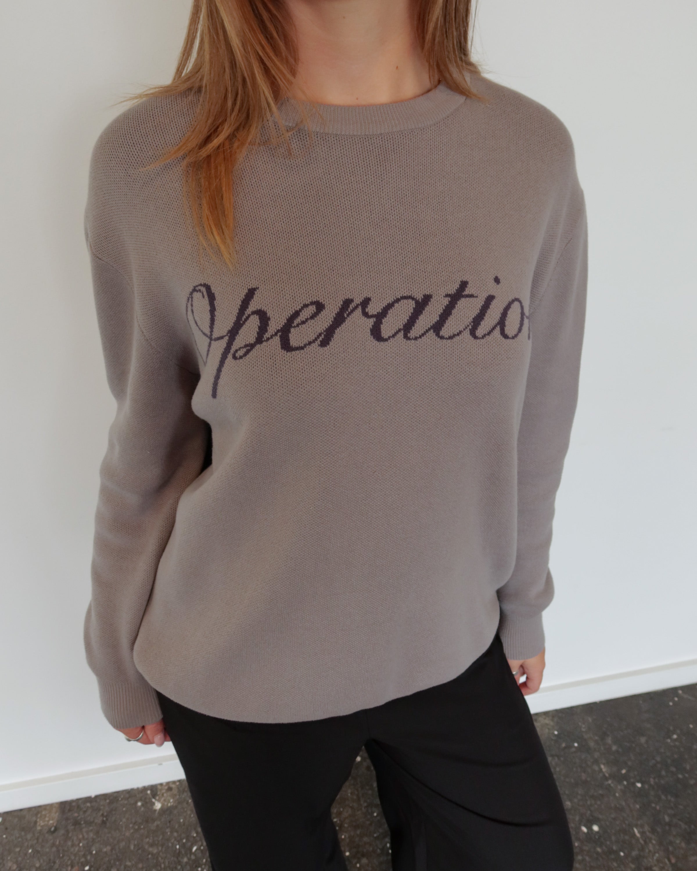 Clara Knit Grey.