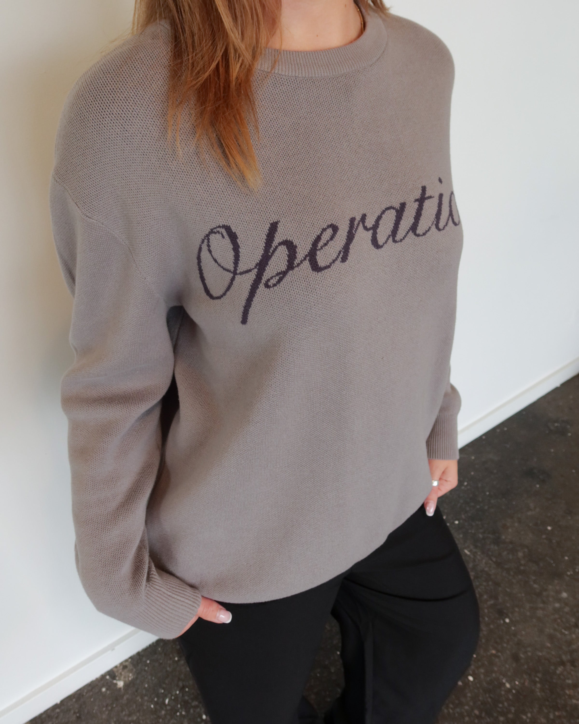 Clara Knit Grey.