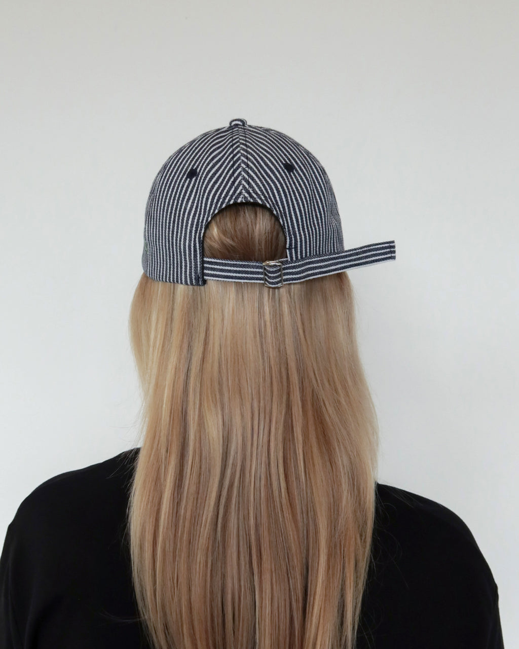 Daily Cap Blue Pinstripe