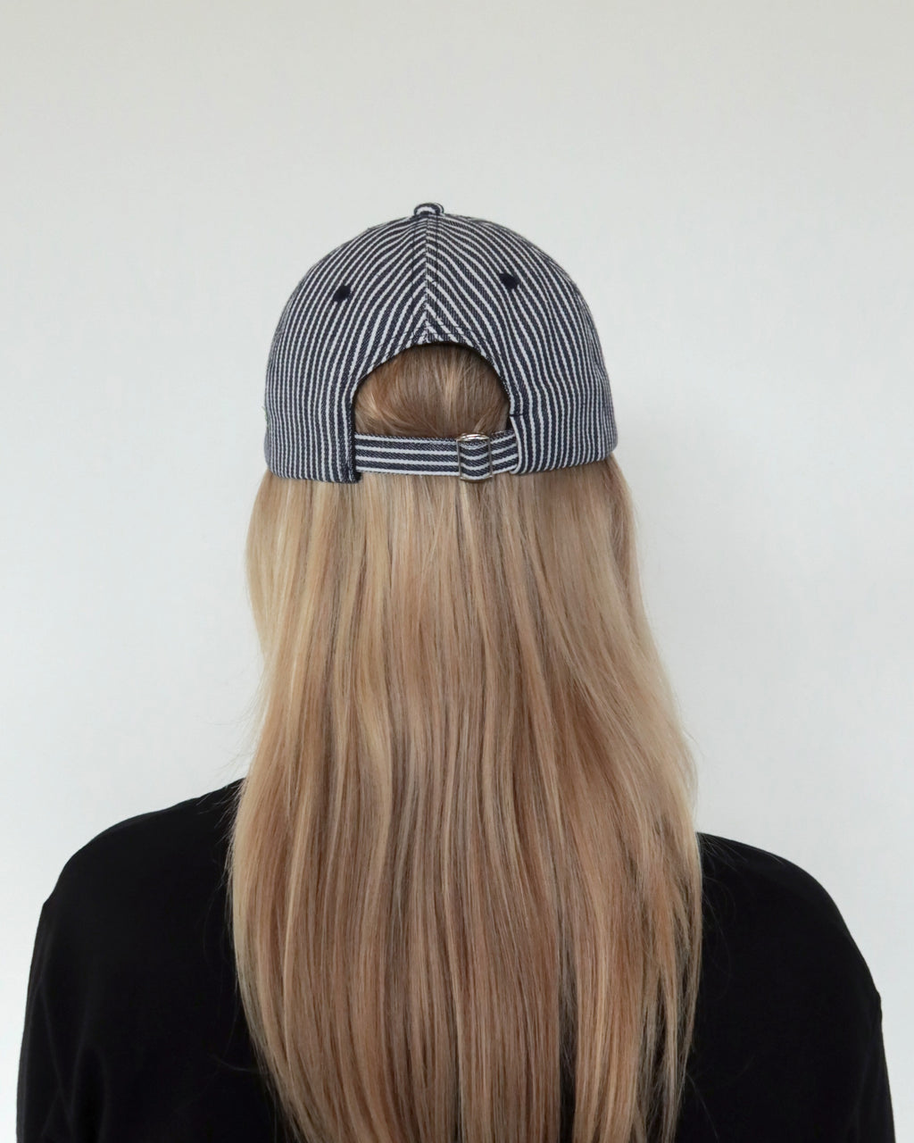 Daily Cap Blue Pinstripe