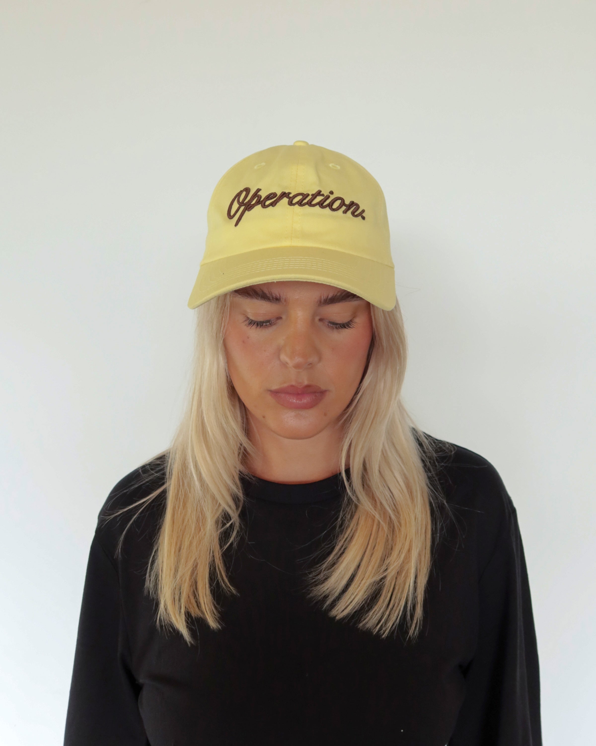 Daily Cap Yellow&Brown