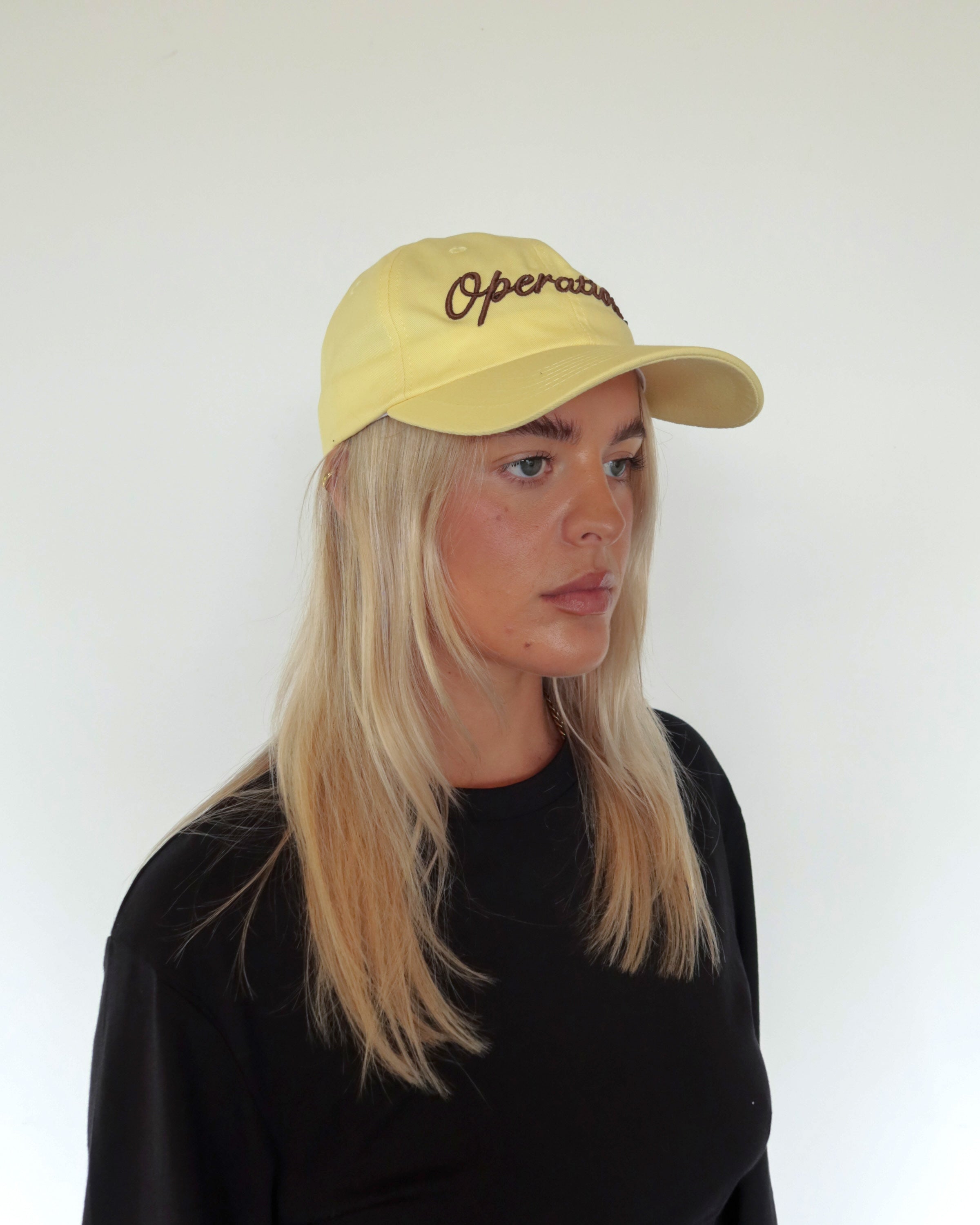 Daily Cap Yellow&Brown