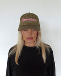 Daily Cap Khaki&Pink