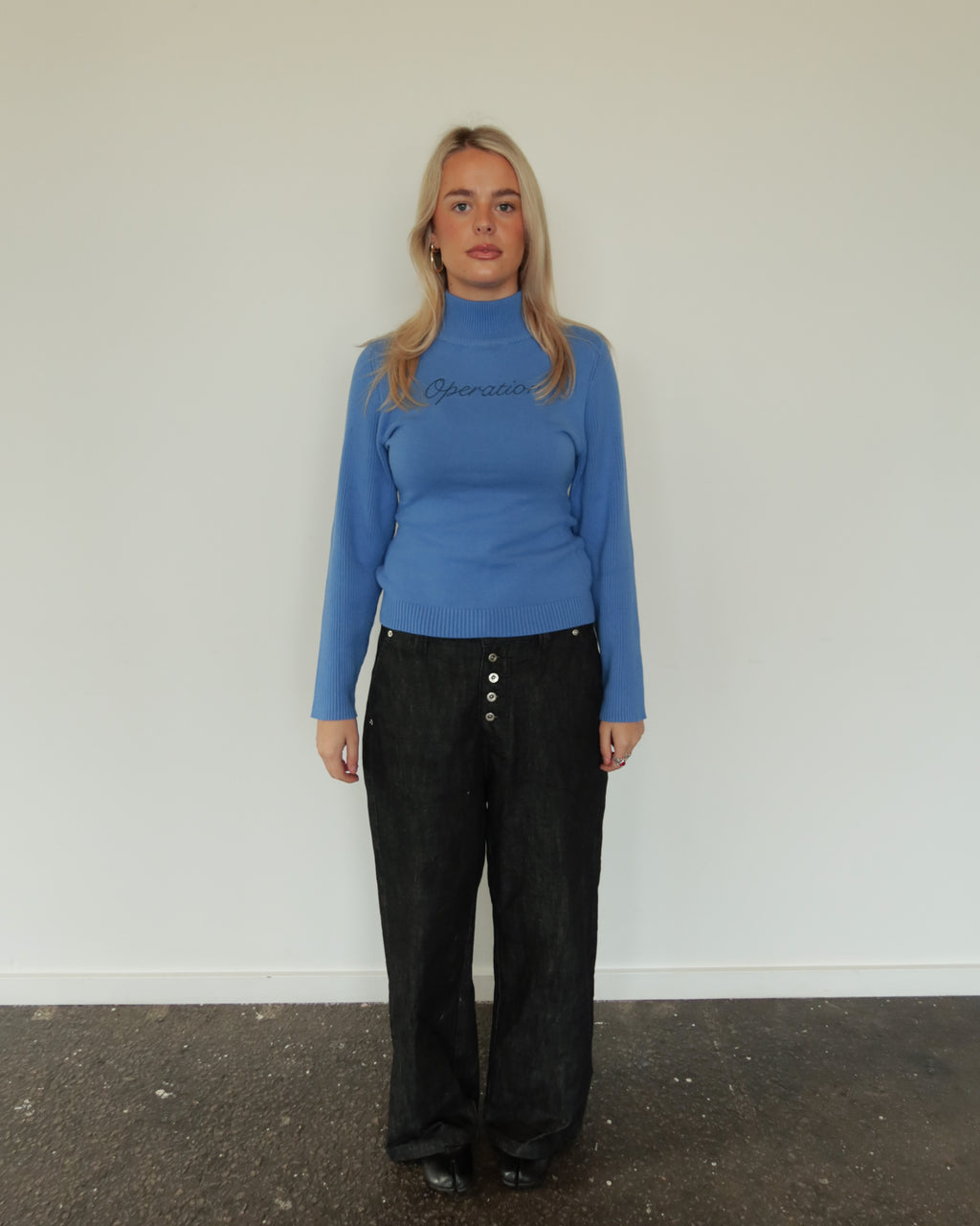 Lacey Knit Azure.
