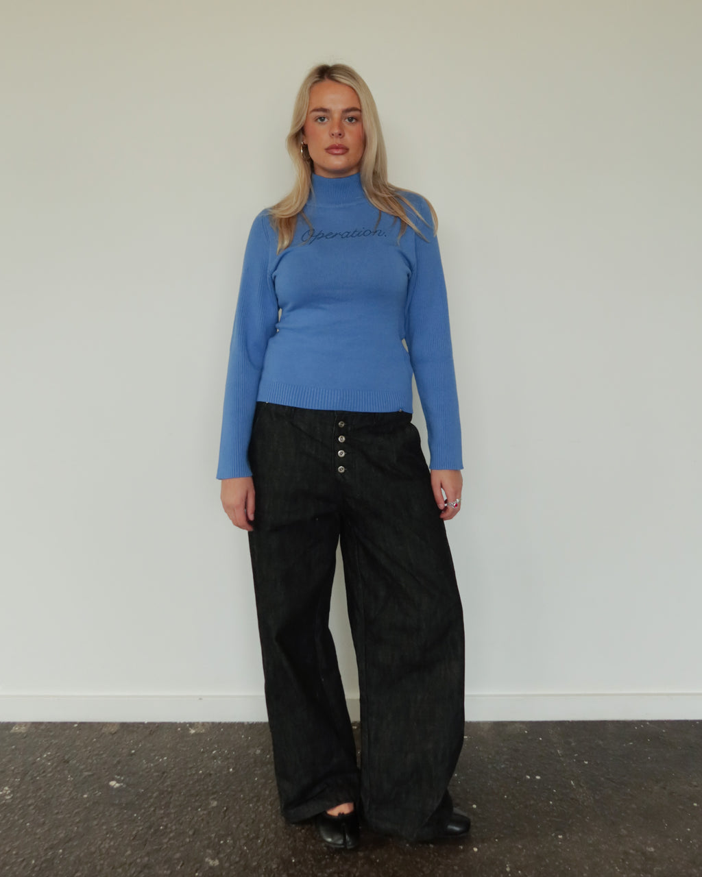 Lacey Knit Azure.