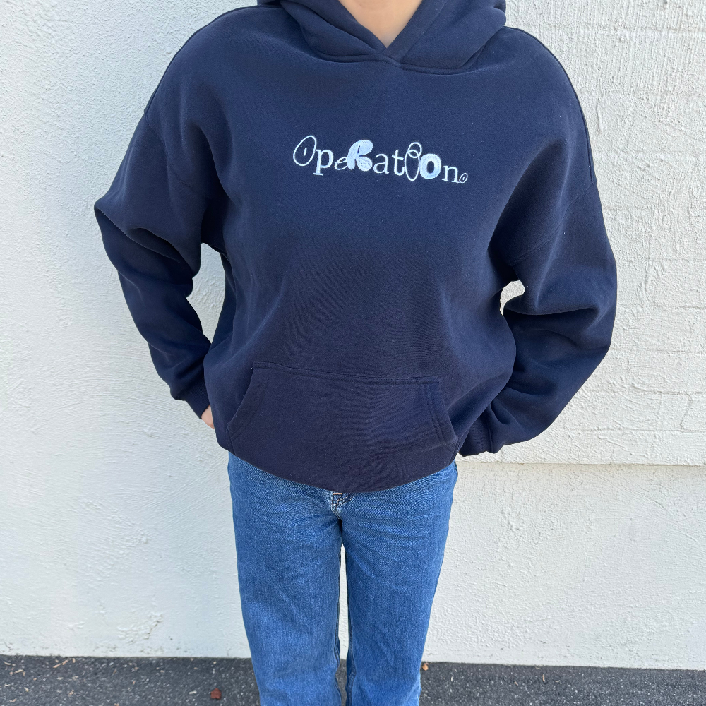 Ivy Hoodie Navy.