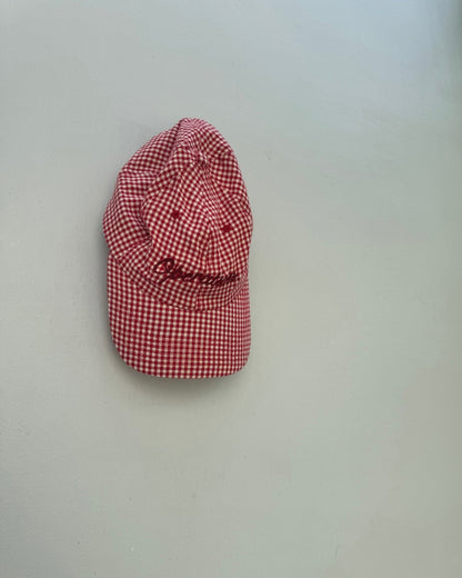 Usual Cap Red Gingham.