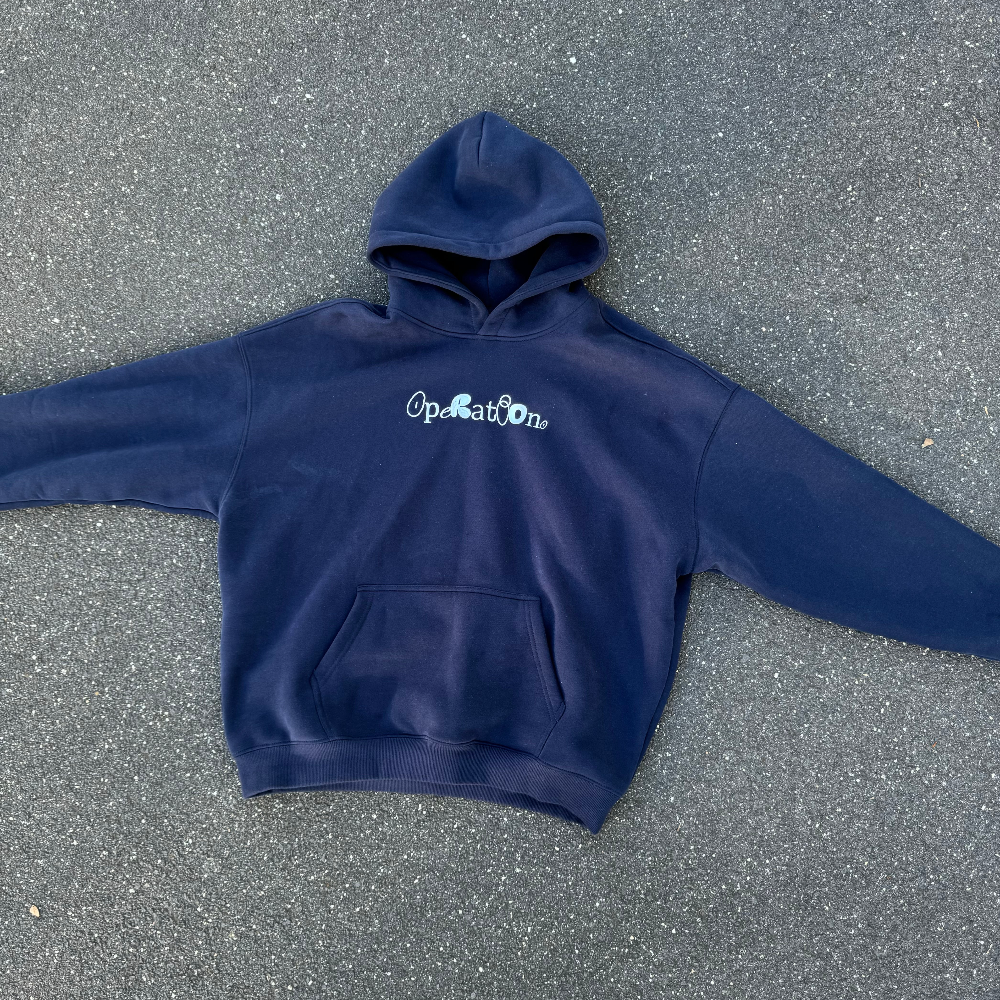 Ivy Hoodie Navy.